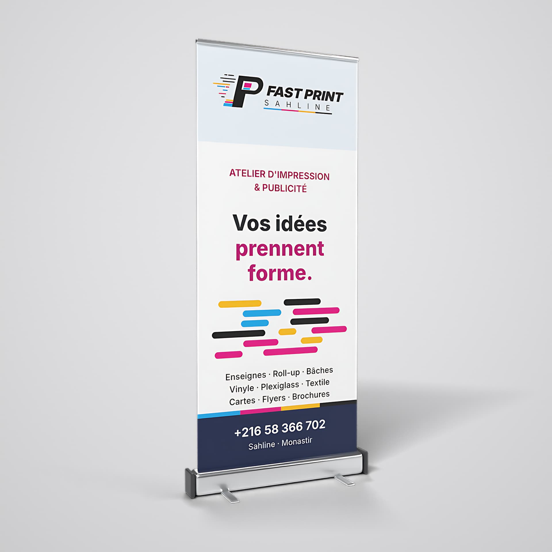 Roll-up Fast Print Sahline