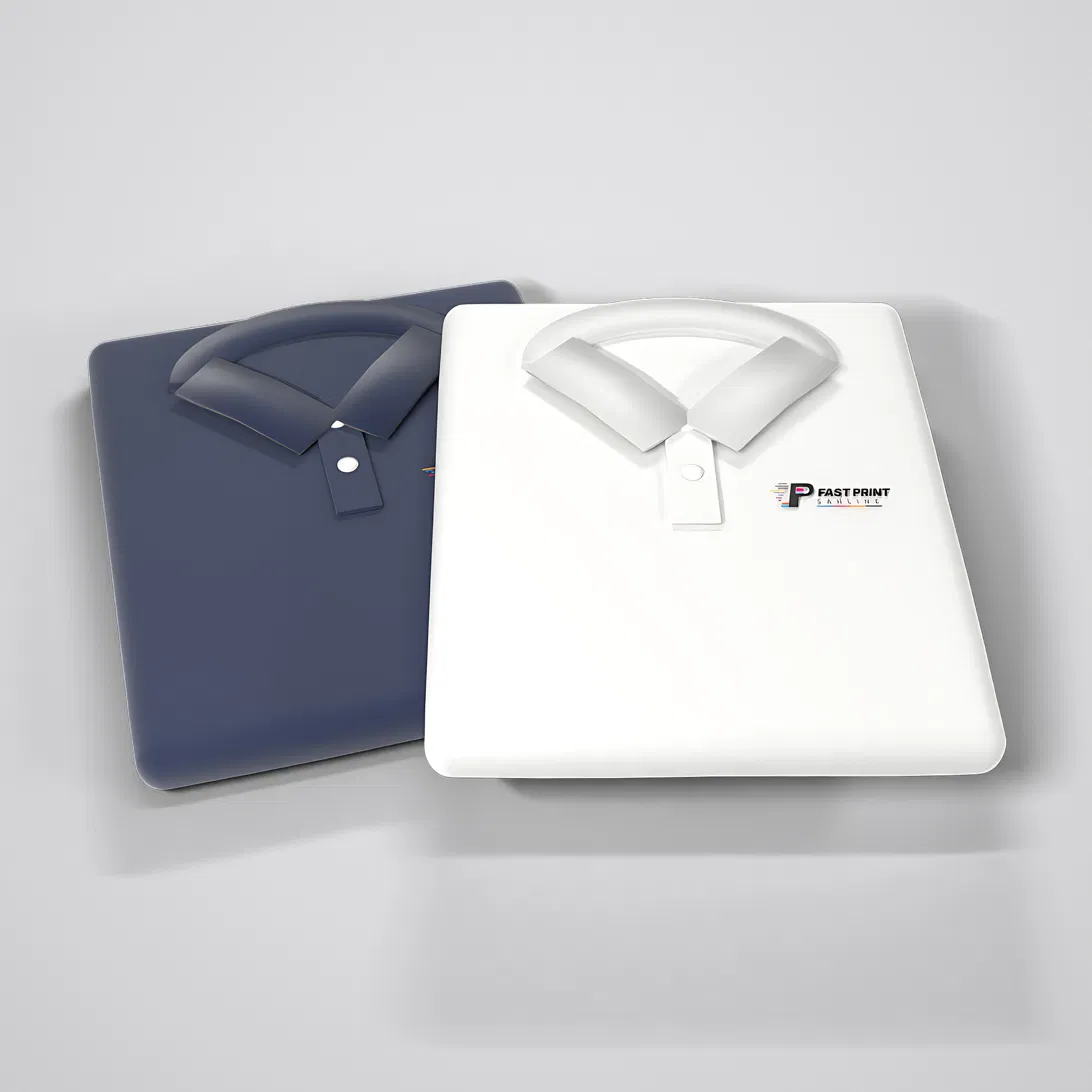 Polos brodés au logo Fast Print Sahline